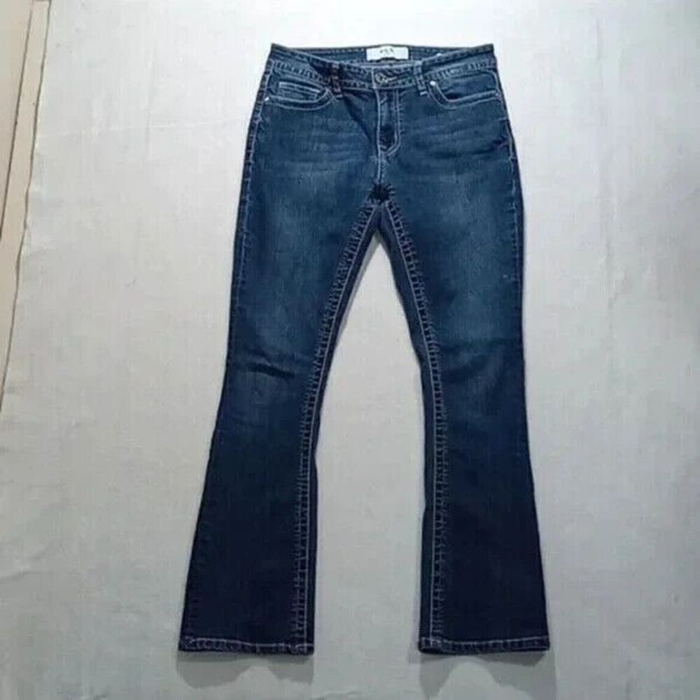 VGS Jeans woman's Size 6 slim boot blue Jeans